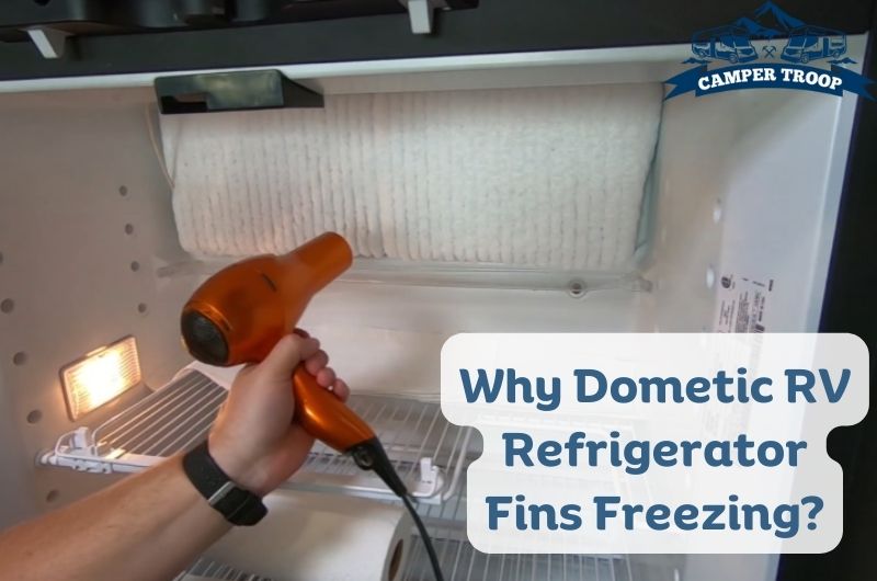Dometic RV Refrigerator Fins Freezing